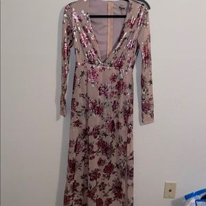 Show me your mumu NWT romper with maxi so pretty